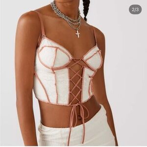 Out From Under Amour Lace Lace-Up Corset